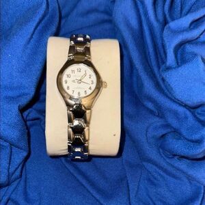 Vellaccio Silver Watch with White Dial